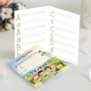 ORTA TÜRK ALFABESİ İÇİN HAZIRLANMIŞ YAZMAYI ÖĞRETEN DEFTER / HALİL DALGIÇ