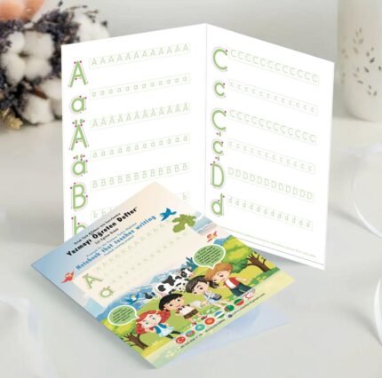 ORTA TÜRK ALFABESİ İÇİN HAZIRLANMIŞ YAZMAYI ÖĞRETEN DEFTER / HALİL DALGIÇ